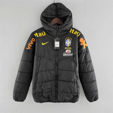 2022 Brazil Cotton Jacket Black