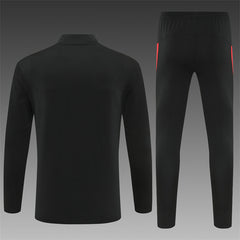 25-26 PORTUGAL FULL BLACK TRACK SUIT