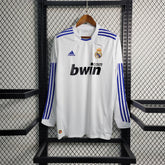 10-11 Real Madrid home long sleeve