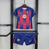 Barcelona 2025/26 Home Kids Kit