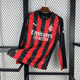 AC Milan 2025/26 Home Long Sleeves Jersey