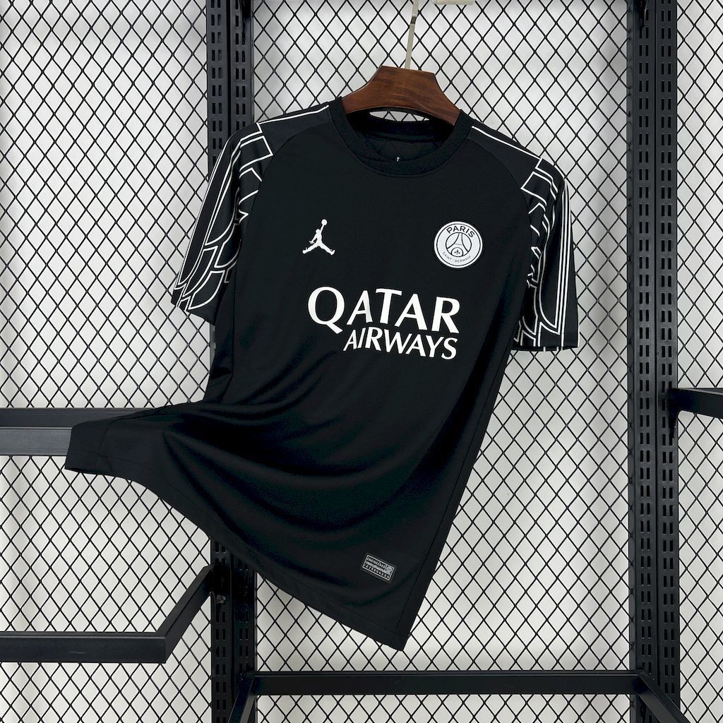 24/25 Paris Saint-Germain Fourth Away Black Jersey