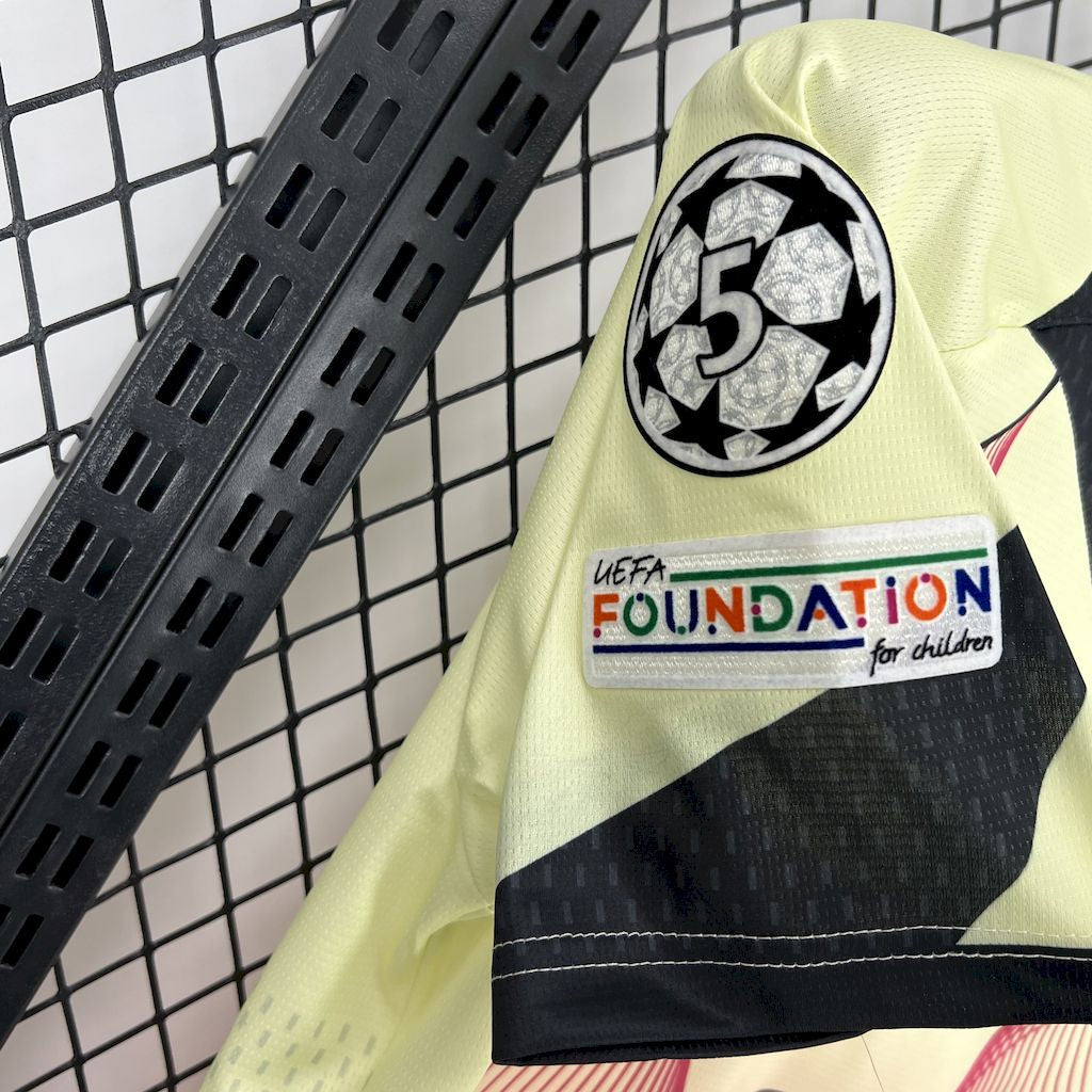 Barcelona 2025/26 yellow pink special edition Kobe Jersey