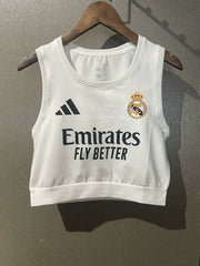 25-26 Real Madrid  women Crop Top