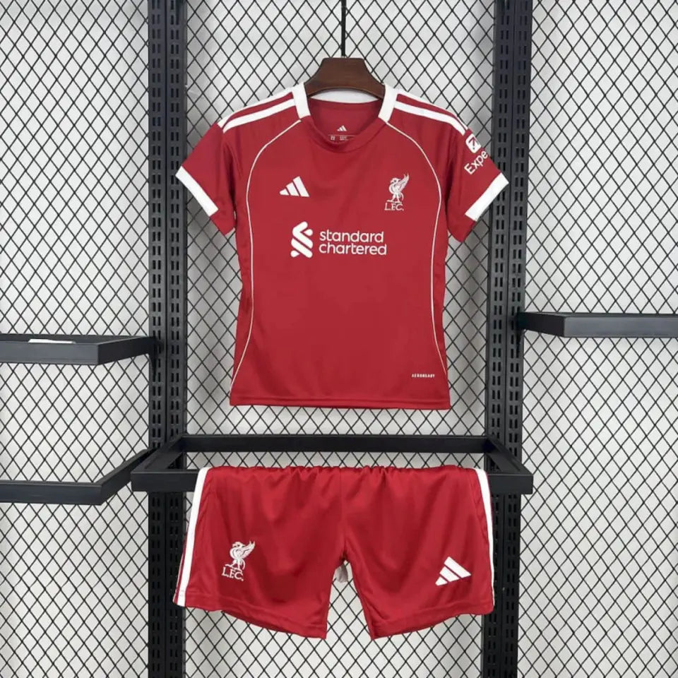 Liverpool 25-26 Home Kit - Kids Version
