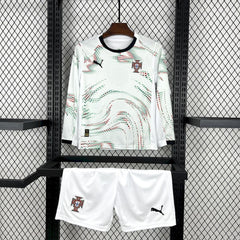 Portugal 2025/26 Away Long Sleeves Kids Kit