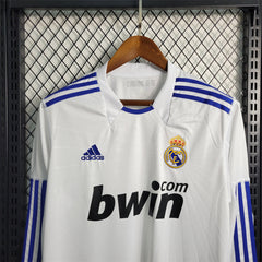10-11 Real Madrid home long sleeve