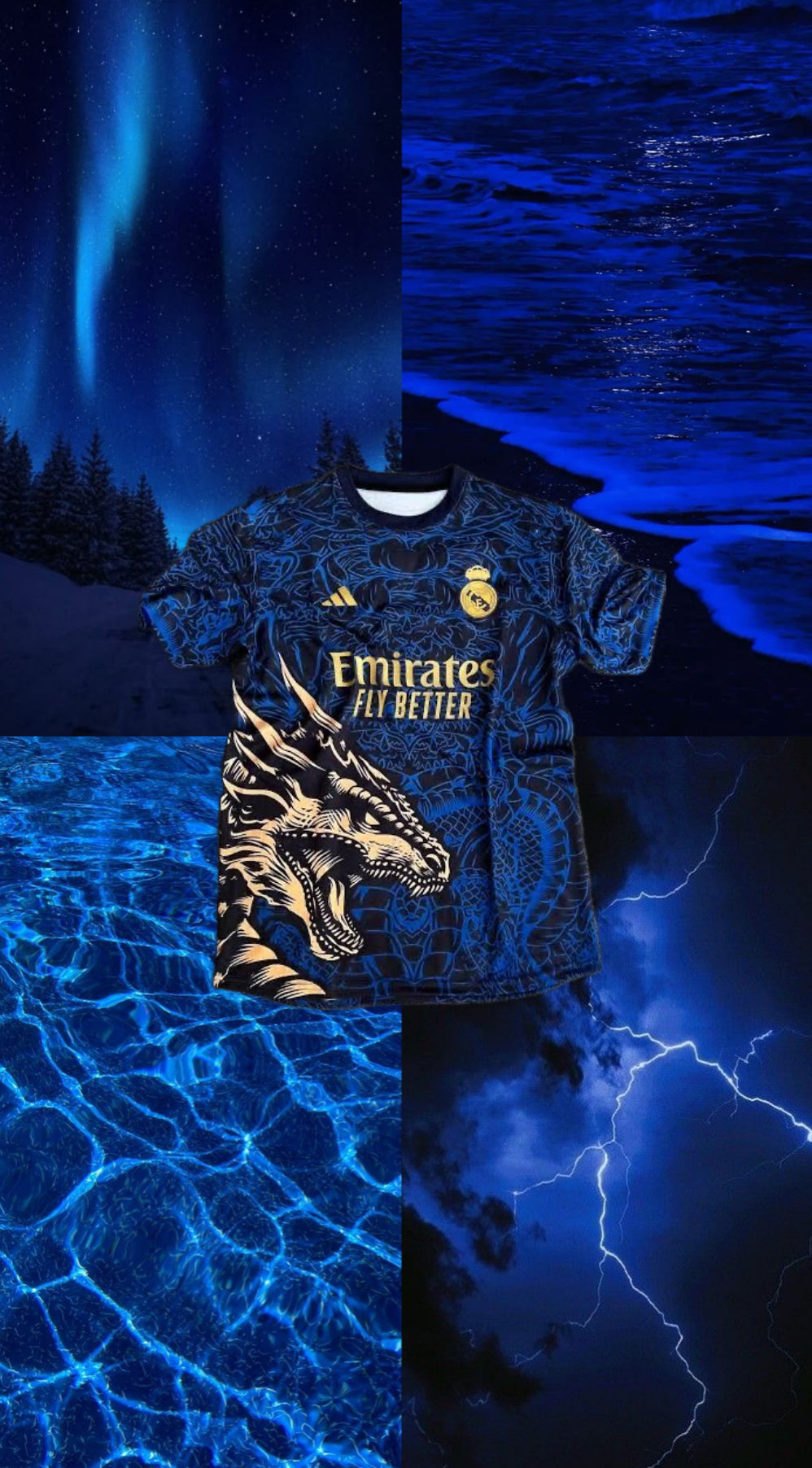 25/26 Real Madrid Dragon blue