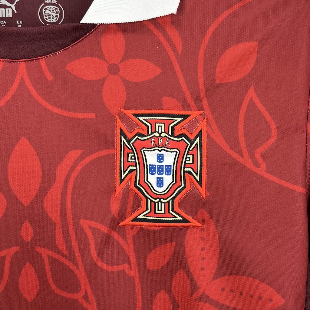 Portugal 2025/26 Home Long Sleeves Kids Kit
