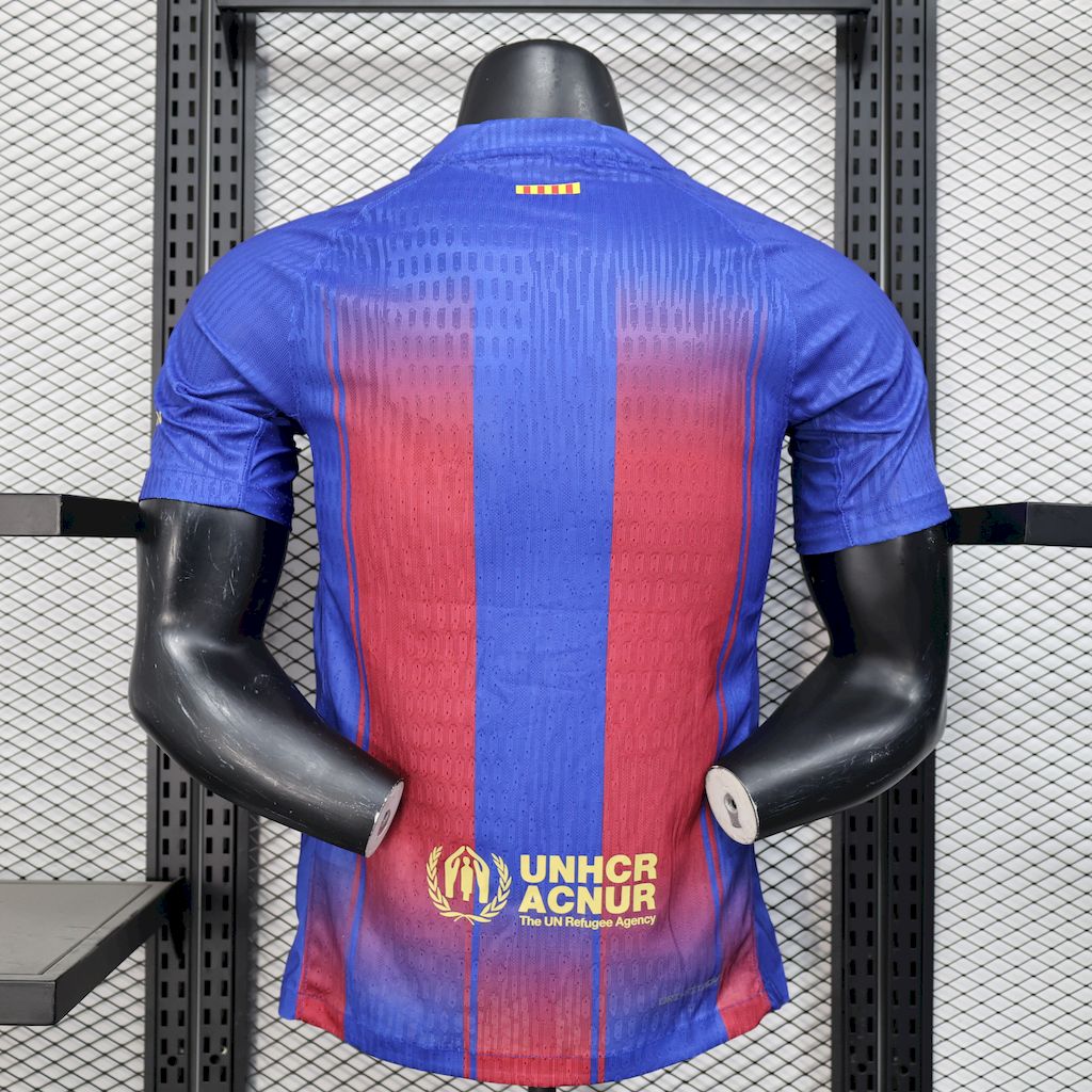 Barcelona 2025/26 Home Jersey Player Version