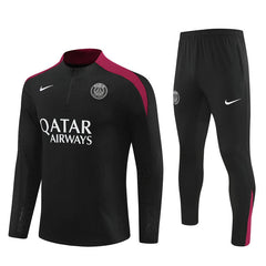 24-25 PSG Long Sleeve Tracksuit Black