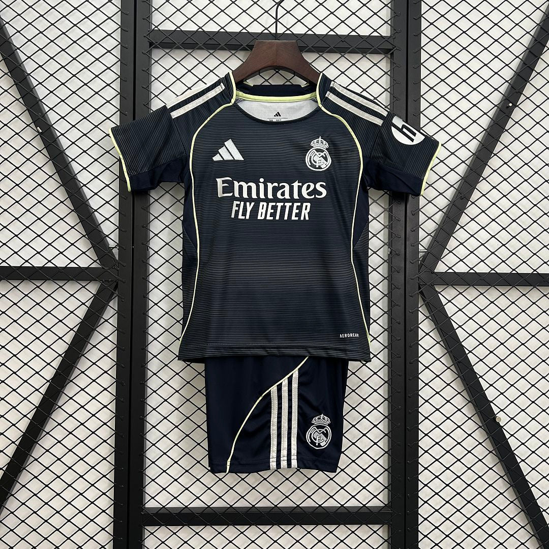 25-26 Real Madrid Away Kid Kits