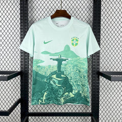 Brazil 2025/26 Green and white Jersey