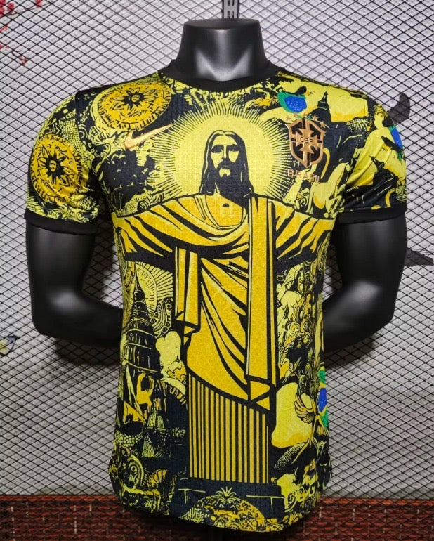2024 Brazil Christ the Redeemer Special Kit Yellow
