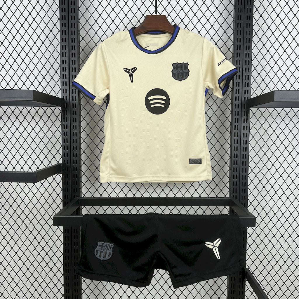 25-26 Barcelona x Kobe Away Kid Kits