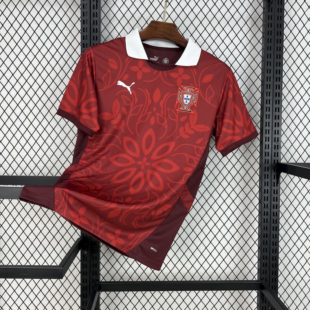 Portugal 2025/26 Home Long Sleeves Kids Kit