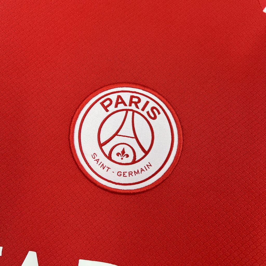 Paris Saint-Germain 2024/25 Fourth Away Red Jersey